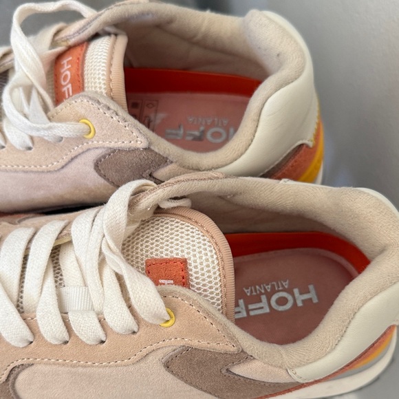 HOFF Women's Athletic Shoes in Orange, Tan, and Cream - Picture 12 of 13